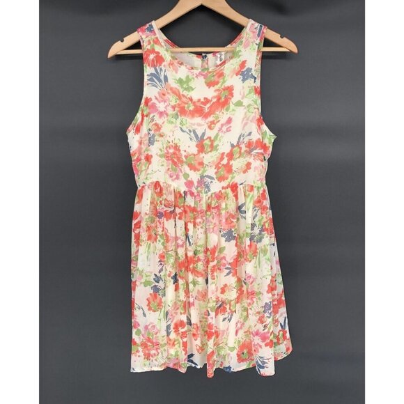 Others Follow Women's Floral Sleeveless Dress M Summer Party Wedding Guest - Picture 1 of 9